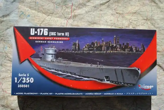 Mirage Hobby 350501 U-176 Type IXC turm II Kriegsmarine U-Boat Must-Have